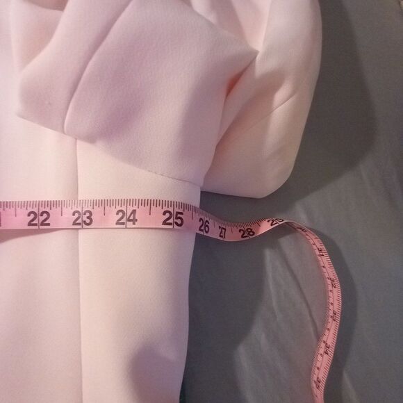 Emily Light Pink Jacket with Skirt - Picture 5 of 9